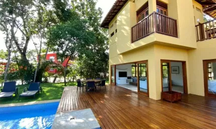 Casa alto luxo com 4 quartos à venda, por r$ 1.450.000 - costa do sauipe - mata de são joão/ba
