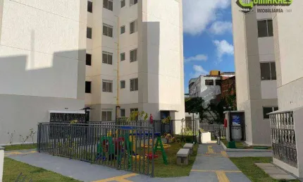 Apartamento com 2 quartos para alugar, 40 m² por r$ 1.350/mês - mares - salvador/ba