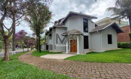 Sobrado à venda em Valinhos, Loteamento Residencial Fazenda São José, com 4 suítes, com 440 m²