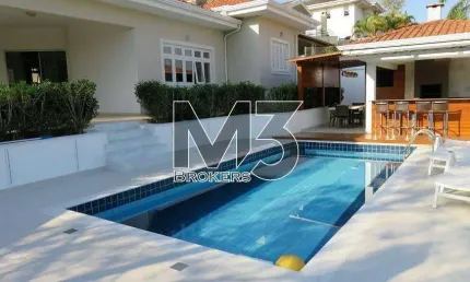 Sobrado à venda em Campinas, Loteamento Alphaville Campinas, com 4 suítes, com 380 m²