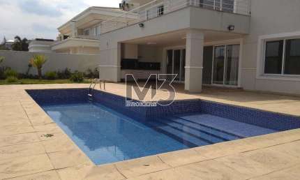 Sobrado para alugar em Campinas, Residencial Parque das Araucárias, com 4 suítes, com 400 m²