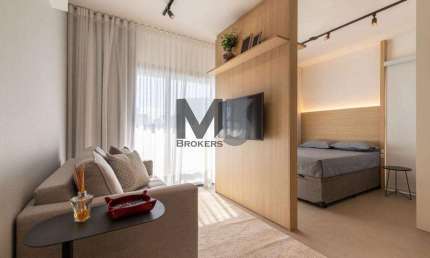 Apartamento para alugar em Campinas, Cambuí, com 1 quarto, com 39 m², MM536