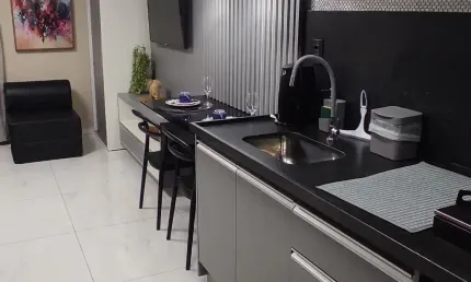 Flat com 1 quarto à venda na Avenida Infante Dom Henrique, Tambaú, João Pessoa