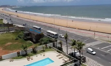 Apartamento com 2 quartos à venda na Avenida Octávio Mangabeira, 789, Armação, Salvador