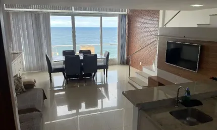 Lindo loft com 2 banheiro todo equipado piscina academia e sauna