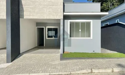 Casa em condomínio fechado com 2 quartos à venda na José Machado Pereira, 22, Itinga, Joinville por R$ 324.900