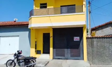 Casa para venda em cachoeira paulista, parque primavera, 2 dormitórios, 2 banheiros, 1 vaga