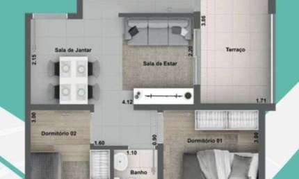 Apartamento com 2 quartos à venda na Avenida Alexandre Mackenzie, 529, Jaguaré, São Paulo