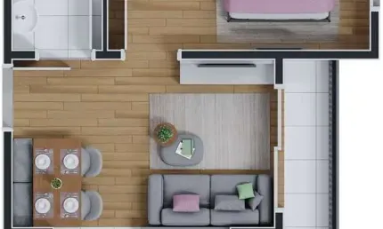 Apartamento com 2 quartos à venda na Avenida José Lourenço, 284, Jaguaribe, Osasco