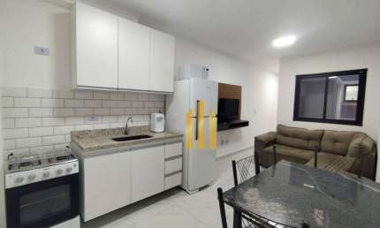 Apartamento com 1 dormitório para alugar, 30 m² por R$ 2.300,00/mês - Santana - São Paulo/SP