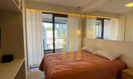 Studio todo mobiliado para alugar, 26 m² por r$ 3.150/mês - cerqueira césar - são paulo/sp