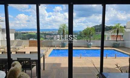 CASA DE ALTO PADRÃO À VENDA NO CONDOMÍNIO IBI ARAM I (ITUPEVA)! - 4 SUÍTES - PISCINA - CC00248