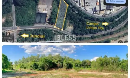 Terreno à venda na Avenida Marginal Rio Jundiaí, 1, Chácaras Santa Martha, Várzea Paulista