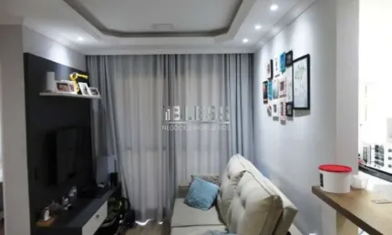 Apartamento à venda em jundiaí-sp, no jardim tamoio: 2 quartos, 2 salas, 1 banheiro, 1 vaga de garagem, 50m². imperdível!