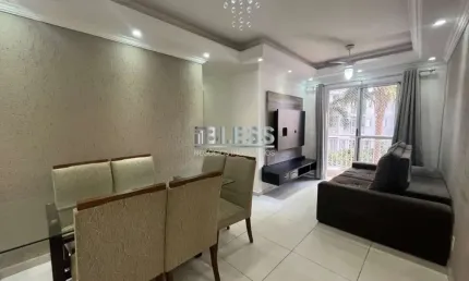 Apartamento para locação semi mobiliado no condomínio vista centrale - jardim samambaia - jundiaí - ap04410