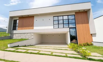 Sobrado com 3 suítes e Piscina Condomínio Gran Reserve