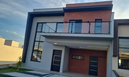 Sobrado com 3 suítes e piscina condomínio Evidencias