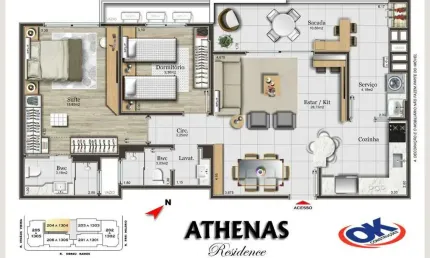 Apartamento com 2 quartos à venda no campinas, são josé  por r$ 919.000