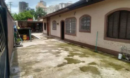 Casa térrea à venda na vila caiçara - praia grande - sp