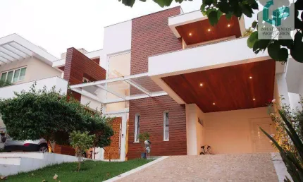 Sobrado com 4 dormitórios à venda, 441 m² por r$ 3.490.000,00 - condomínio ângelo vial - sorocaba/sp