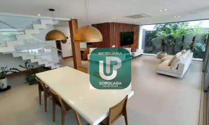 Sobrado com 4 dormitórios à venda, 427 m² por R$ 3.900.000,00 - Alphaville Nova Esplanada I - Votorantim/SP