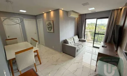 Apartamento com 2 dormitórios, 58 m² - venda por R$ 518.000,00 ou aluguel por R$ 4.460,00/mês - Condomínio JR Campolim - Sorocaba/SP