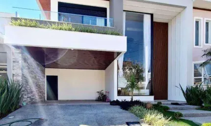Sobrado com 3 dormitórios à venda, 269 m² por r$ 3.400.000,00 - condomínio ibiti royal park - sorocaba/sp