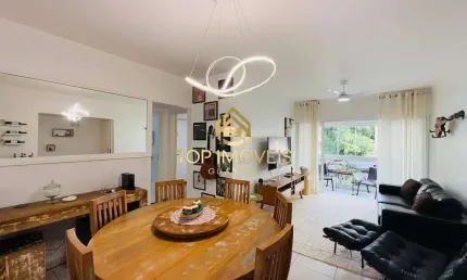 Apartamento a 150m da Praia de Pitangueiras Guarujá SP