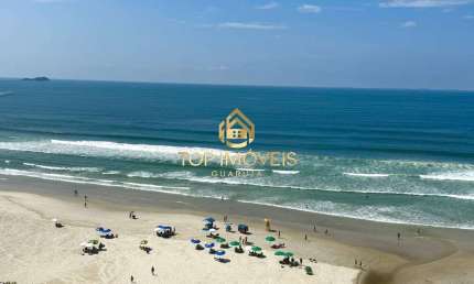 Apartamento de 2 quartos com frente total para o mar