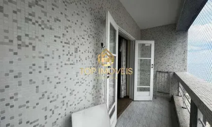 Apartamento proximo a praia com varanda - Pitangueiras Guarujá SP