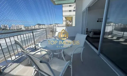 Apartamento de frente para o mar na praia de pitangueiras guarujá sp