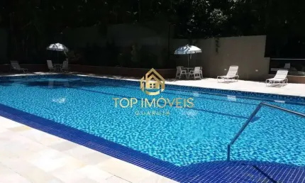 Apartamento com Vista para o Mar no Guarujá - Praia de Pitangueiras