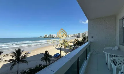 Apartamento frente mar à venda na Praia das Pitangueiras – Guarujá