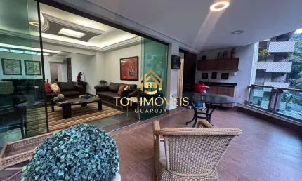 Amplo Apartamento Lazer Piscina Churrasqueira Praia Pitangueiras Guarujá SP