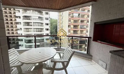 Apartamento 3 suites na praia das pitangueiras com ampla varanda gourmet