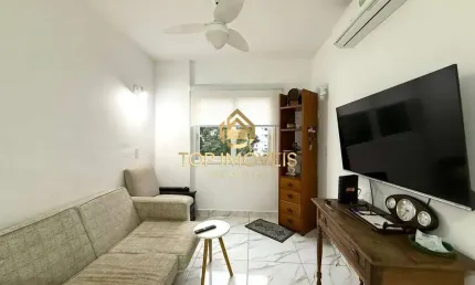 Apartamento a apenas 1 quadra da Praia de Pitangueiras - Guarujá SP