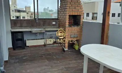 Apartamento de Cobertura na Praia do Tombo Guarujá SP