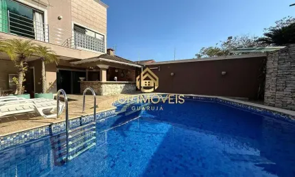 Casa alto padrão à venda na praia do guaiuba guarujá sp