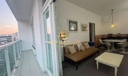 Apartamento 2 dorma a 1 quadra da praia - pitangueiras guarujá sp