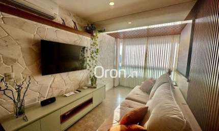 Apartamento equipado e mobiliado com 2 dormitórios à venda, 59 m² por R$ 750.000 - Setor Bueno - Goiânia/GO