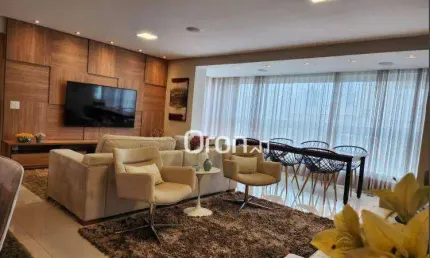Apartamento mobiliado com 3 dormitórios à venda, 118 m² por R$ 1.350.000 - Alto da Glória - Goiânia/GO