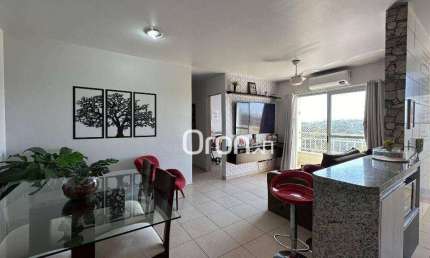 Apartamento com 3 dormitórios à venda, 74 m² por R$ 375.000,00 - Setor Goiânia 2 - Goiânia/GO