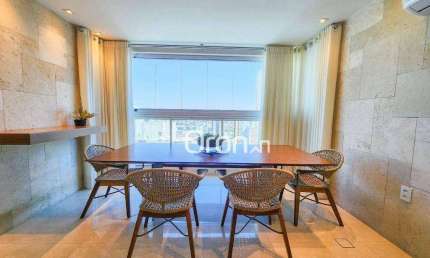 Apartamento equipado e mobiliado com 3 dormitórios à venda, 106 m² por R$ 974.000 - Setor Bueno - Goiânia/GO
