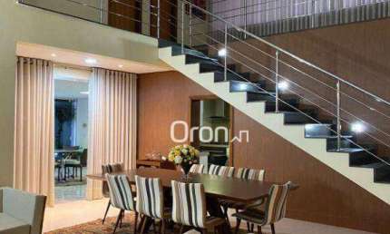 Sobrado mobiliado com 5 dormitórios à venda, 480 m² por R$ 4.500.000 - Alphaville Flamboyant Araguaia - Goiânia/GO