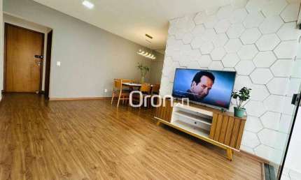 Apartamento mobiliado com 3 dormitórios à venda, 108 m² por R$ 780.000 - Setor Bueno - Goiânia/GO