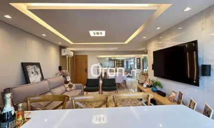 Apartamento equipado e mobiliado com 4 dormitórios à venda, 132 m² por R$ 990.000 - Setor Bueno - Goiânia/GO