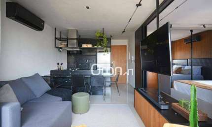 Flat mobiliado com 1 dormitório à venda, 41 m² por R$ 499.000 - Jardim América - Goiânia/GO