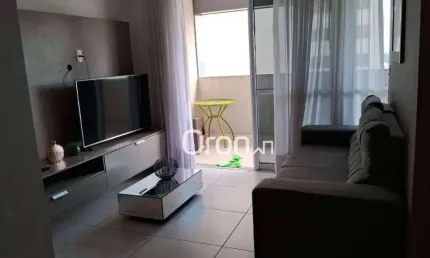 Apartamento mobiliado com 2 dormitórios à venda, 55 m² por R$ 538.000 - Jardim Goiás - Goiânia/GO