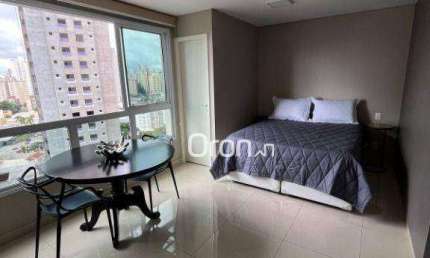 Flat mobiliado com 1 dormitório à venda, 34 m² por R$ 440.000 - Setor Bueno - Goiânia/GO
