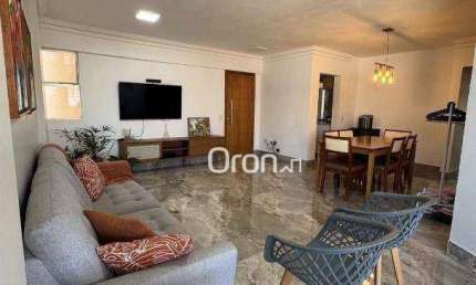 Apartamento mobiliado com 3 dormitórios à venda, 113 m² por R$ 760.000 - Setor Bueno - Goiânia/GO